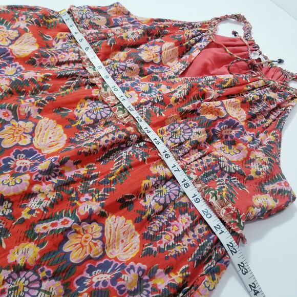 House of Harlow Floral Bohemian Maxi Dress with Pockets - Picture 5 of 13